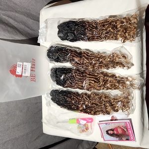 Goddess Locs Crochet Hair 12 inches 1B/30/27 NEW in Package